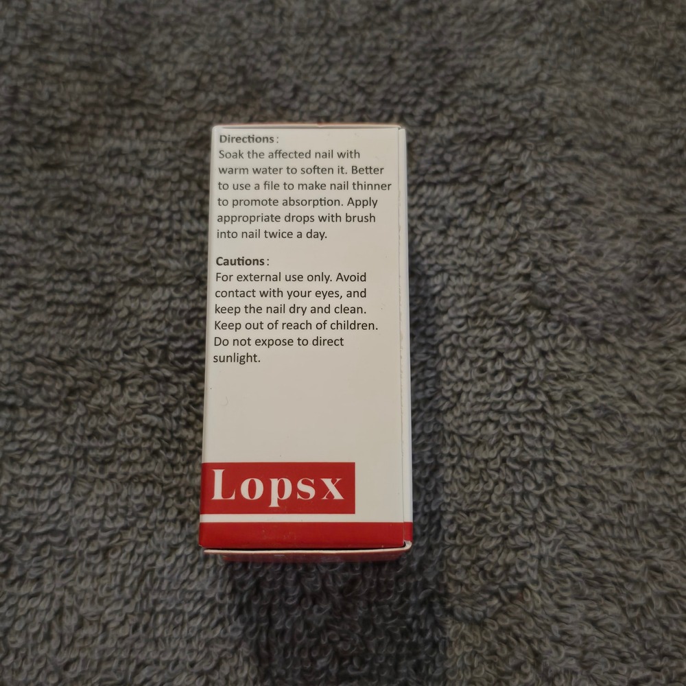 Lopsx Fungal Nail Treatment 10ml Liquid Unisex Soothing Cooling Recovery - Picture 2 of 6